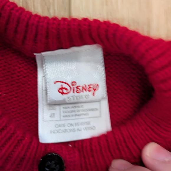 Y2K Disney Embroidered Winnie The Pooh Cardigan - Picture 4 of 6